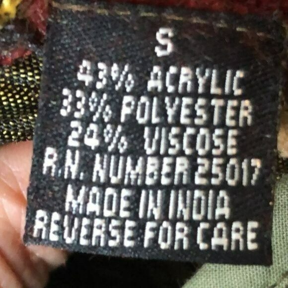 Tally Ho Women's Long Sleeve Wood Buttons Reversible Jacket S SMALL - Picture 2 of 13